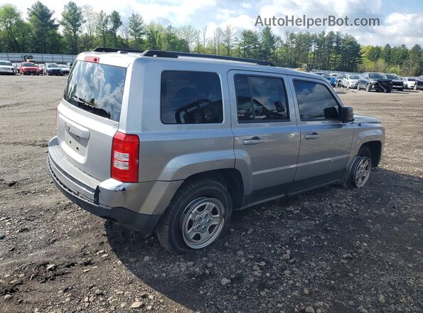 1C4NJRBB0GD782616 2016 JEEP PATRIOT Silver Tył prawy