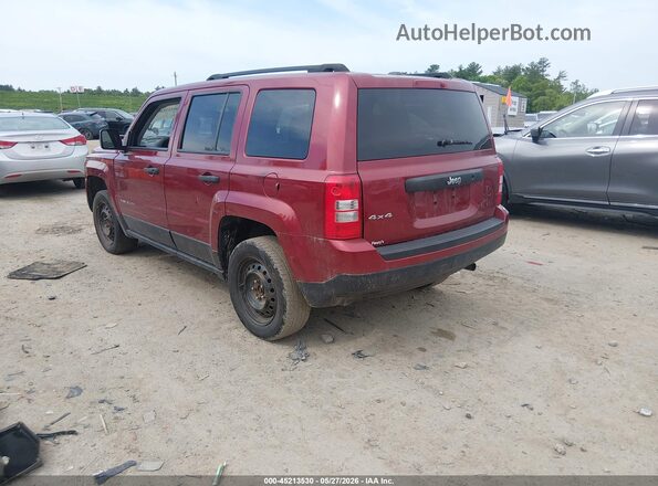 1C4NJRBB1GD636354 2016 JEEP PATRIOT Red Tył lewy