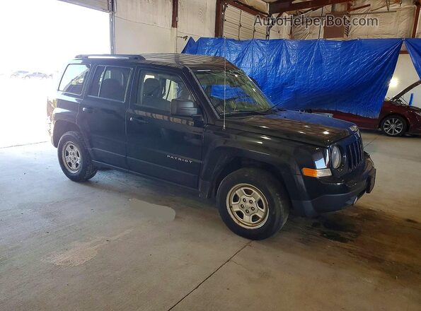 1C4NJRBB5GD654422 2016 JEEP PATRIOT Black Передня права чверть