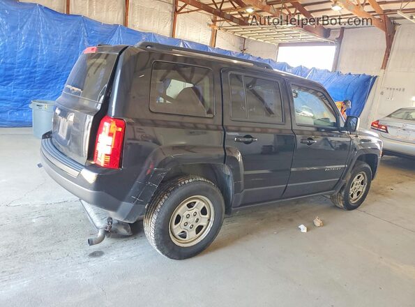 1C4NJRBB5GD654422 2016 JEEP PATRIOT Black Задня права чверть