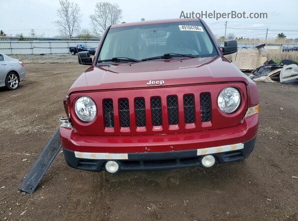 1C4NJRBB8GD614190 2016 JEEP PATRIOT Maroon Vista frontal