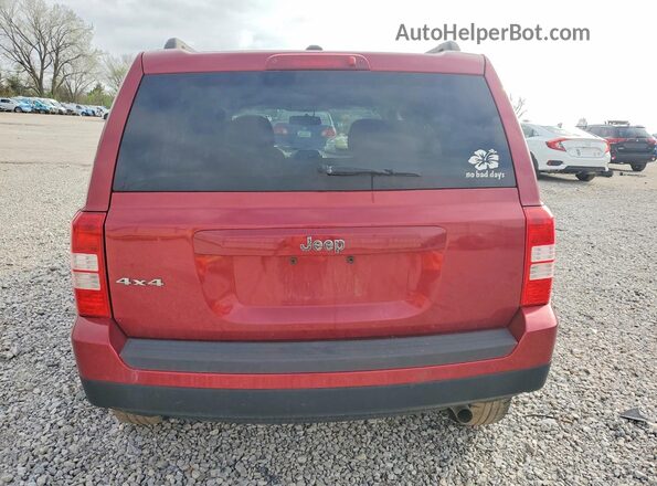 1C4NJRBB9GD682806 2016 JEEP PATRIOT Темно-бордовый Вид сзади