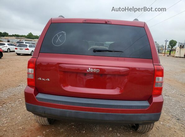 1C4NJRBB9HD138775 2017 JEEP PATRIOT Бордовый Вид сзади