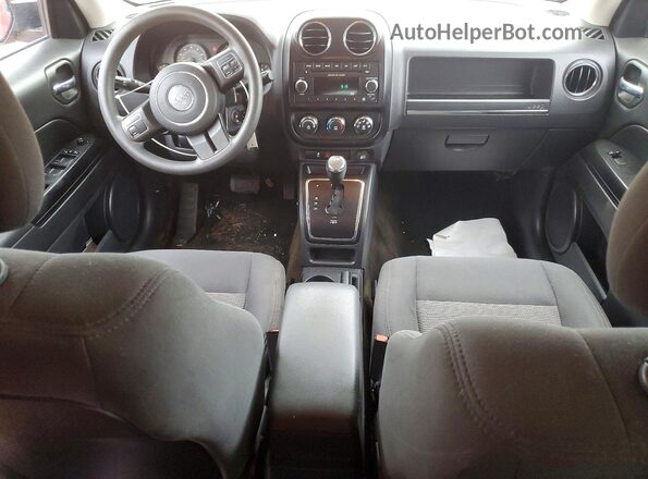 1C4NJRBB9HD138775 2017 JEEP PATRIOT Бордовый Вид панели приборов