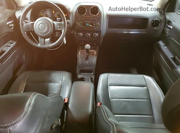 1C4NJRFB0GD612654 2016 JEEP PATRIOT Black Vista del salpicadero