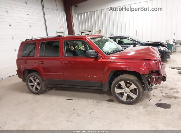 1C4NJRFB1GD580555 2016 JEEP PATRIOT Red Widok wnętrza z tyłu