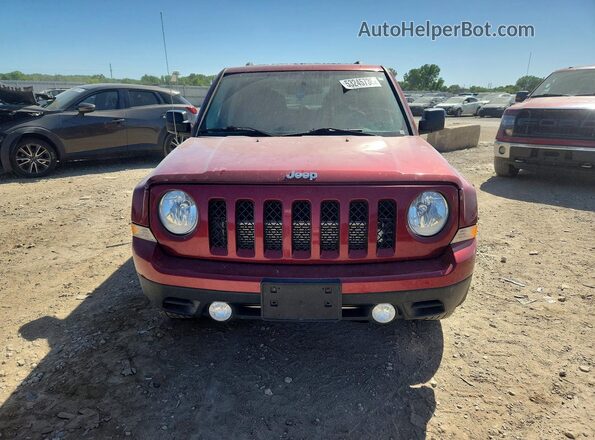 1C4NJRFB1GD674001 2016 JEEP PATRIOT Maroon Widok z przodu