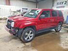 2017 Jeep Patriot Latitude Red vin: 1C4NJRFB1HD114495