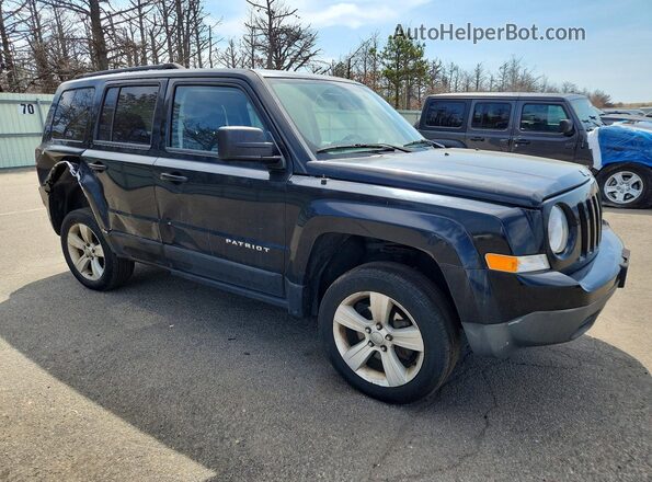 1C4NJRFB2GD580984 2016 JEEP PATRIOT Черный Передняя правая четверть