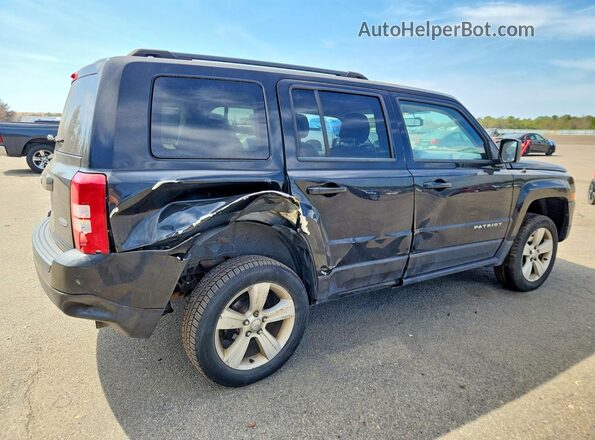 1C4NJRFB2GD580984 2016 JEEP PATRIOT Черный Задняя правая четверть