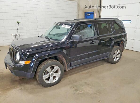 1C4NJRFB2GD758442 2016 JEEP PATRIOT Black Vista tres cuartos delantera izquierda