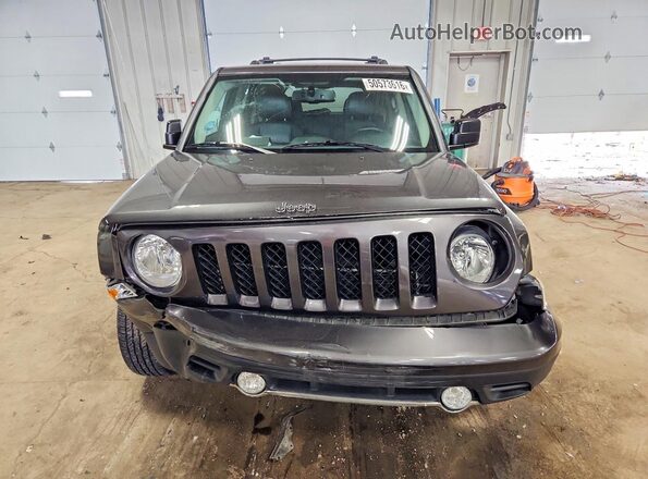1C4NJRFB3GD586101 2016 JEEP PATRIOT Gray Widok z przodu