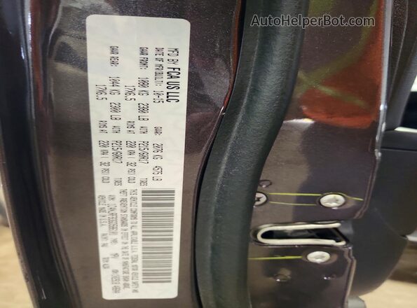 1C4NJRFB3GD586101 2016 JEEP PATRIOT Gray Widok naklejki z numerem VIN