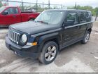 2016 Jeep Patriot Latitude Черный vin: 1C4NJRFB4GD535271