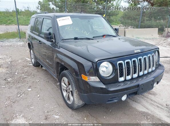 1C4NJRFB4GD535271 2016 JEEP PATRIOT Черный Передняя правая четверть
