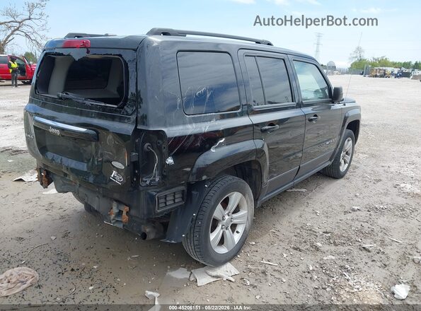 1C4NJRFB4GD535271 2016 JEEP PATRIOT Черный Задняя правая четверть