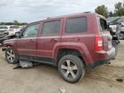 2016 Jeep Patriot Latitude Maroon vin: 1C4NJRFB4GD619400