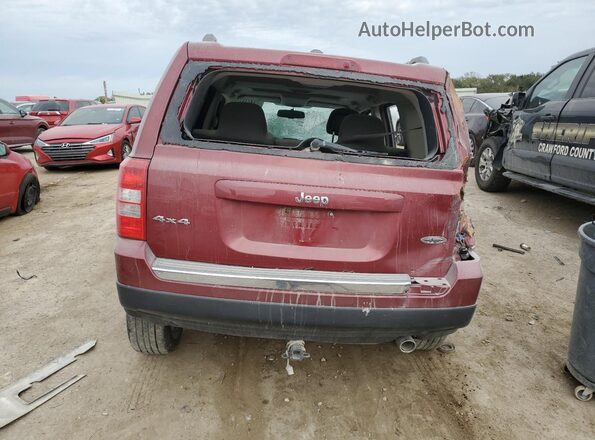 1C4NJRFB4GD619400 2016 JEEP PATRIOT Maroon Widok z tyłu