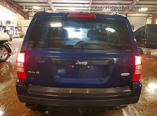 1C4NJRFB5GD586455 2016 JEEP PATRIOT Blue Rear view