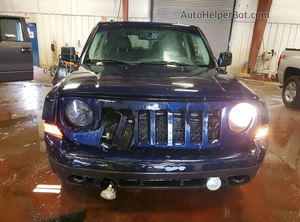 1C4NJRFB5GD586455 2016 JEEP PATRIOT Blue Front view