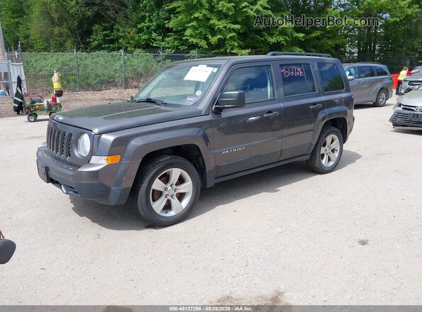 1C4NJRFB5GD596497 2016 JEEP PATRIOT Gray Vista tres cuartos delantera izquierda