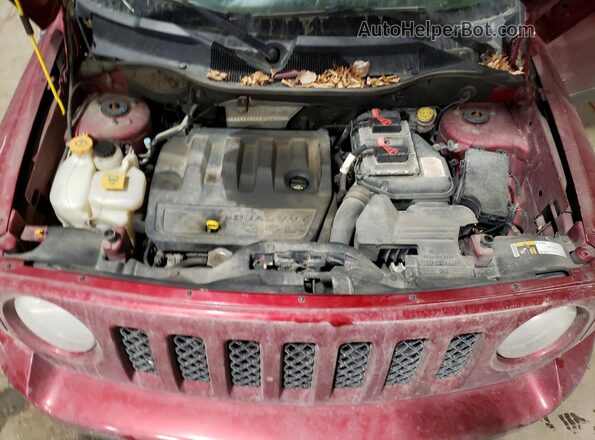1C4NJRFB5HD151663 2017 JEEP PATRIOT Burgundy Շարժիչի բաժամունքի տեսք