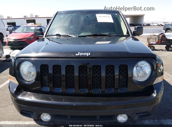 1C4NJRFB5HD175221 2017 JEEP PATRIOT Черный Вид спереди