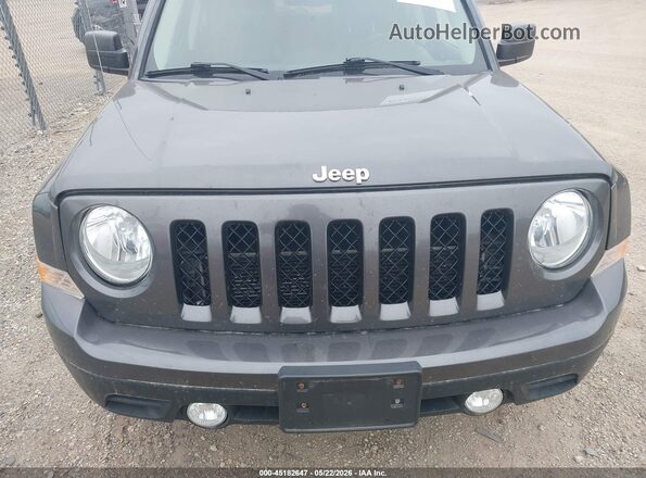 1C4NJRFB6GD545218 2016 JEEP PATRIOT Gray Front view