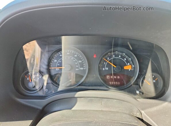 1C4NJRFB6GD585945 2016 JEEP PATRIOT White Вид щитка приладів