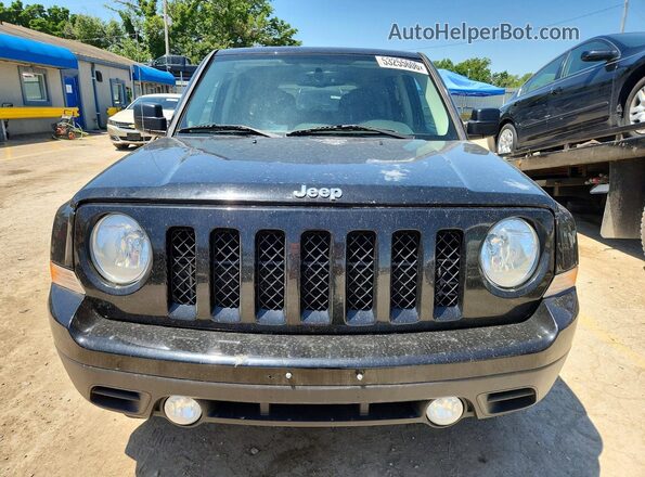 1C4NJRFB6GD668341 2016 JEEP PATRIOT Black Widok z przodu