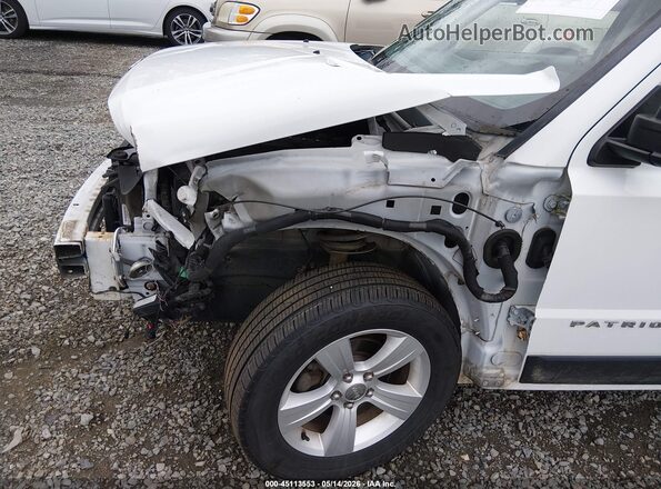 1C4NJRFB6GD804645 2016 JEEP PATRIOT White Դիմացի տեսք