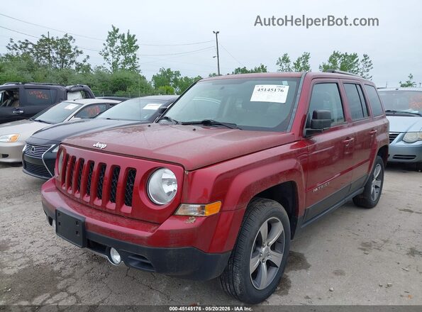 1C4NJRFB7GD532199 2016 JEEP PATRIOT Красный Передняя левая четверть
