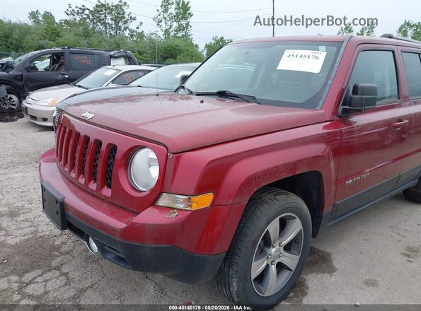 1C4NJRFB7GD532199 2016 JEEP PATRIOT Красный Вид спереди