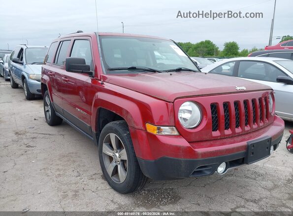 1C4NJRFB7GD532199 2016 JEEP PATRIOT Красный Передняя правая четверть