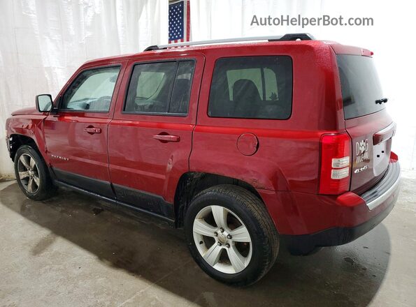 1C4NJRFB7GD654304 2016 JEEP PATRIOT Красный Задняя левая четверть