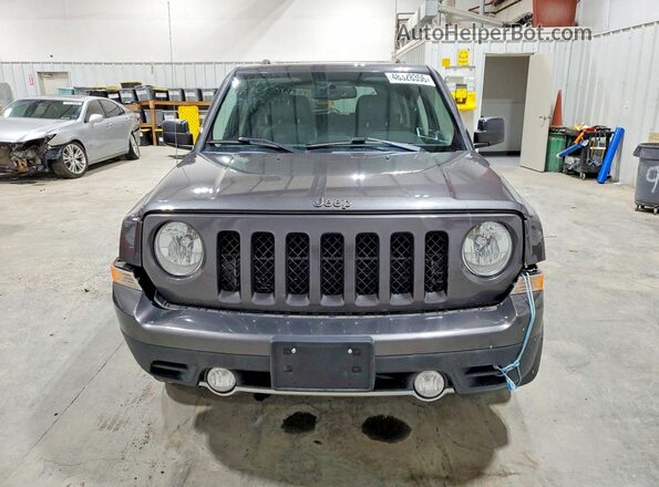 1C4NJRFB8GD725803 2016 JEEP PATRIOT Серый Вид спереди