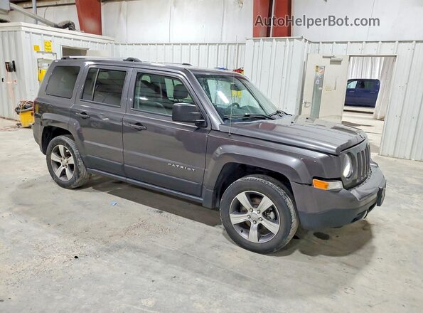 1C4NJRFB8GD725803 2016 JEEP PATRIOT Серый Передняя правая четверть