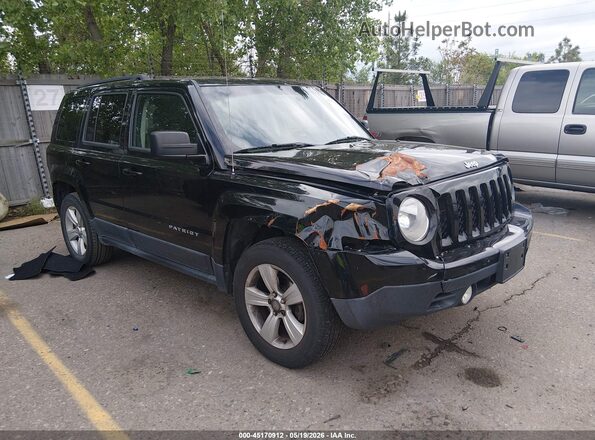 1C4NJRFB9GD685764 2016 JEEP PATRIOT Черный Передняя правая четверть