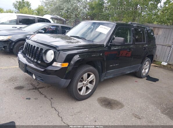 1C4NJRFB9GD685764 2016 JEEP PATRIOT Черный Передняя левая четверть