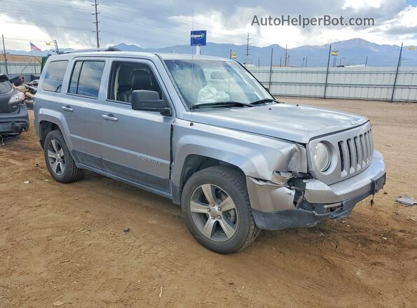 1C4NJRFBXGD545383 2016 JEEP PATRIOT Серый Передняя правая четверть