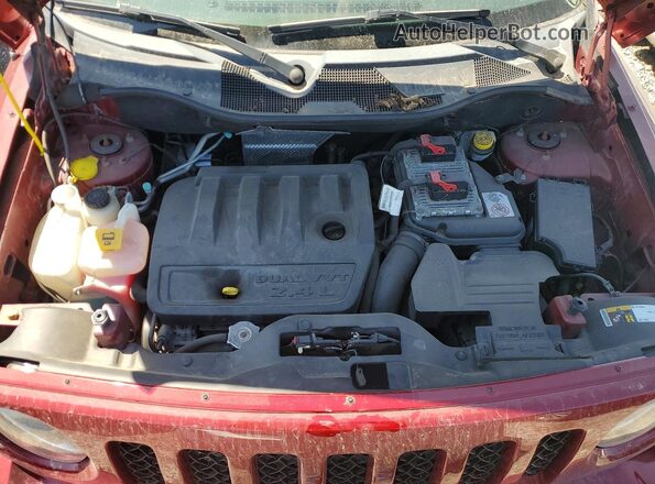 1C4NJRFBXGD725303 2016 JEEP PATRIOT Red Vista del compartimento del motor