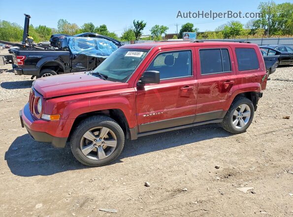 1C4NJRFBXGD725303 2016 JEEP PATRIOT Red Vista tres cuartos delantera izquierda