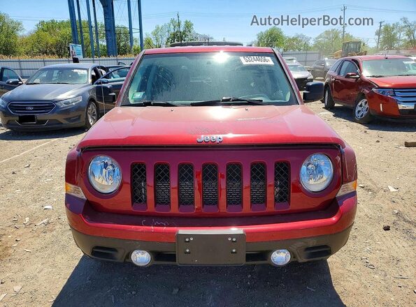 1C4NJRFBXGD725303 2016 JEEP PATRIOT Red Vista frontal