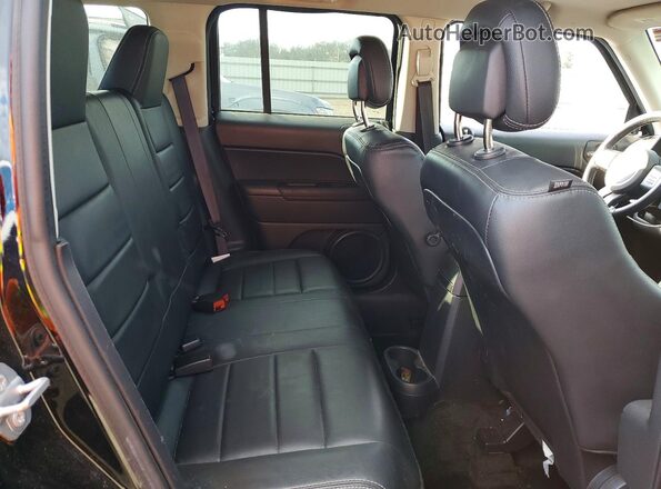 1C4NJRFBXGD747124 2016 JEEP PATRIOT Black Vista de los asientos traseros