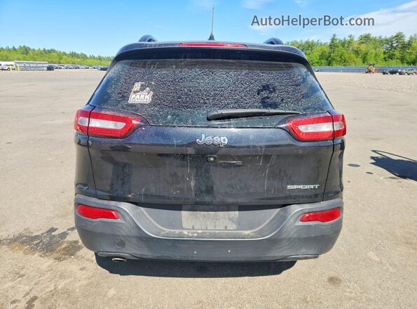 1C4PJLAB0GW171674 2016 JEEP CHEROKEE Черный Вид сзади