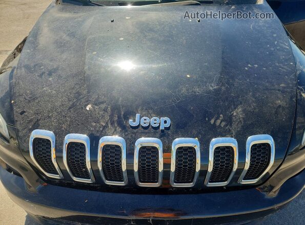 1C4PJLAB0GW171674 2016 JEEP CHEROKEE Черный Вид задней части салона