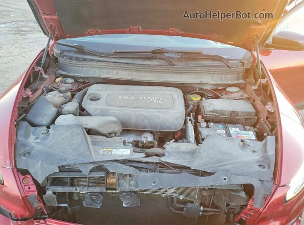 1C4PJLAB0GW178253 2016 JEEP CHEROKEE Red Widok komory silnika