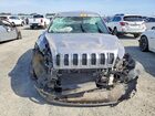 2016 Jeep Cherokee Sport Silver vin: 1C4PJLAB0GW207587