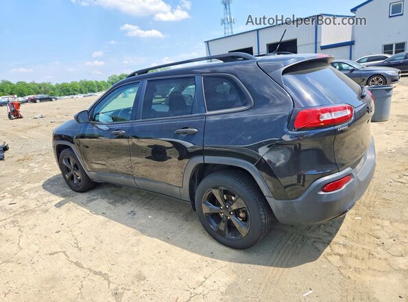 1C4PJLAB0GW329799 2016 JEEP CHEROKEE Черный Задняя левая четверть