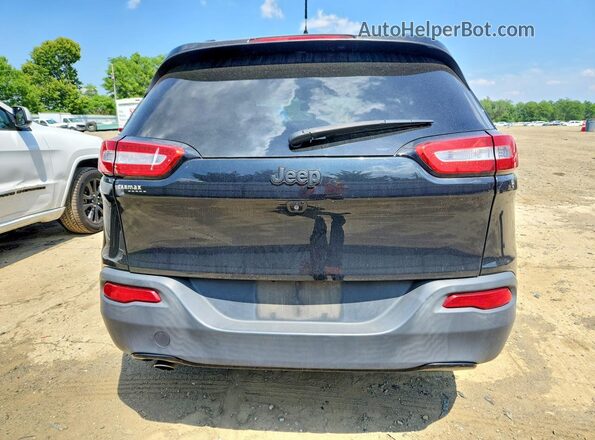 1C4PJLAB0GW329799 2016 JEEP CHEROKEE Черный Вид сзади